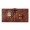 Brown Steampunk PU Leather Printing Wallet Fashion Designer Medicine Bottle Wallet for Women Men Rivet Decoration Purse Ladies Card Holder