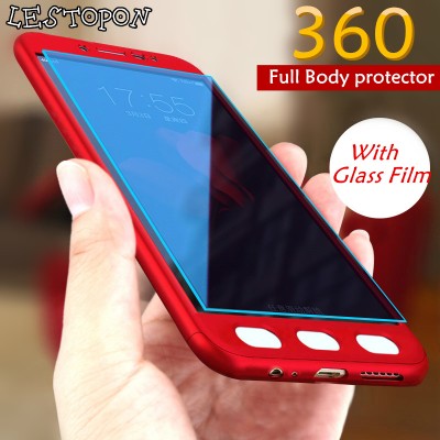 Luxury 360 Full Cover Cases For Samsung Galaxy A7 A5 2019 S7 S6 case protector Cover For Galaxy A5 A7 2019 case With Glass Film