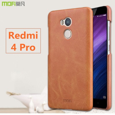 Xiaomi Redmi 4 pro case cover MOFi original Xiaomi Mi Redmi 4 pro case leather cover hard back case capa coque funda 32gb 5.0" 