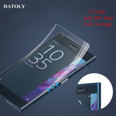 TPU Film for Sony Xperia XZ Premium Full Coverage Soft Screen Protector Film for Sony Xperia XZ Premium TPU Film NotGlass