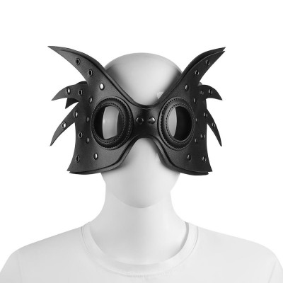 Original New Halloween Steampunk Mask Bar Party Cosplay Mask Easter Funny Punk Leather Mask Steampunk Accessories Female Mask