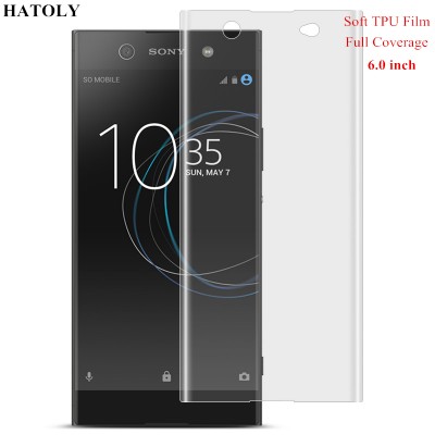 TPU Film for Sony Xperia XA1 Ultra Full Coverage Soft Screen Protector Film for Sony Xperia XA1 Ultra TPU Film Not Glass