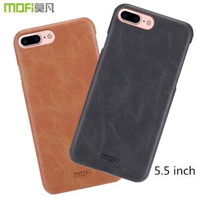 Phone Cases For iphone MOFi origonal for iphone 7 plus case PU leather back cover hard case coque capa funda for iphone 7 plus cover black navy 5.5 