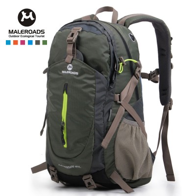 Top quality Maleroads Hiking Backpack Travel Daypack Outdoor Sport Backpack Camping Pack Trekking Rucksack for Men Women 40L waterproof hiking backpack