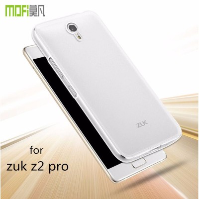 zuk z2 pro case tpu soft back cover transparent protective case mofi original for lenovo zuk z2  pro clear silicon 5.2 inch 