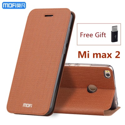 MOFi Case for Xiaomi mi max 2 case flip case stand holder MOFi original xiaomi max 2 case cover full cover capa coque funda carcasa hoesjes