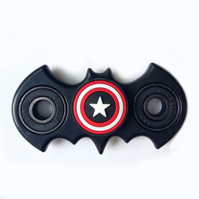 Finger Fidget Toys New Fidget Spinner Batman Shape Fidget Toy EDC Captain Hand Finger Spinner Relieve Stress Austism ADHD America Handspinner Toys