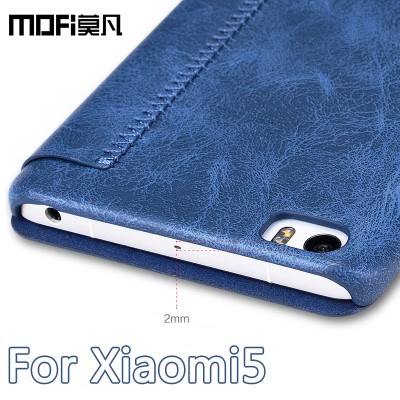 Xiaomi Mi 5 Case Mofi Flip PU Leather Cover Luxury Phone Case Cover for Xiaomi Mi 5