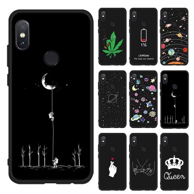 Phone Case for Xiaomi Redmi Note 6 5 Pro 6A 5A S2 Lovely Space Pattern Painted Case for Redmi 5 Plus 6 Pro 4X Cover