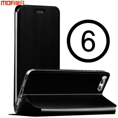 MOFi Case for Xiaomi mi6 flip case black xiaomi mi 6 case cover stand holder full cover rose gold pink pure capa coque funda xiaomi 6 case