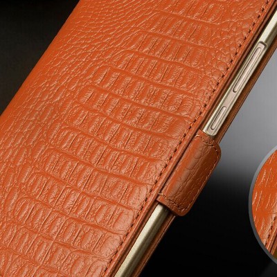 Genuine Leather Phone Case For CUBOT ECHO Wallet Card Holder Flip Stand Unique Design Magnet Phone Case