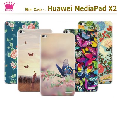 in Stock ! Prefect Slim Plastic Print Hard Cover for Huawei MediaPad X2 case