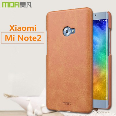 xiaomi mi note 2 case cover MOFi original back note 2 case cover xiaomi note 2 hard leather case pure capa coque funda housing 