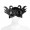 Original New Steampunk Horn Headband Headdress Halloween Cosplay Masks Black Sexy Leather Mask Masquerade Half Face Mask