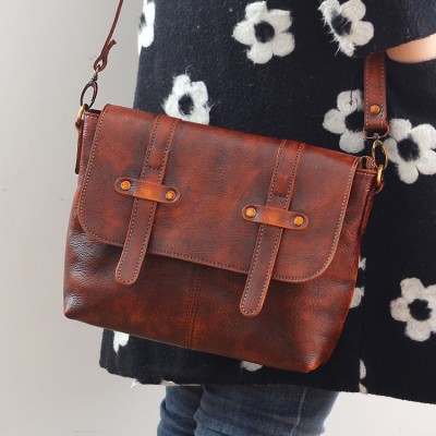 Sale New Women Small Bags Soft Cowhide Leather Genuine Vintage Ladies Cover Handbag/women Messenger Shoulder Bags/crossbody Bag 