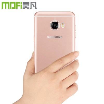 Phone Cases For Samsung 2019 for samsung c7 case silicon soft tpu back cover mofi original for samsung galaxy c7000 transparent accessories 5.7 inch 