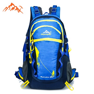 lightweight hiking backpack 40L External Frame Hiking Backpacks Outdoor Sports Mountaineering Women Men Hiking Bag Hunting Travel Backpacks With Rain Cover waterproof hiking backpack