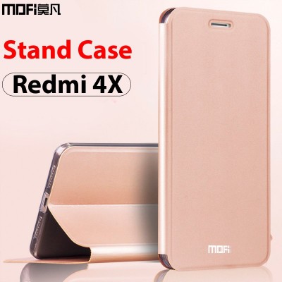 Xiaomi Redmi 4x Case xiaomi Redmi 4x Back Cover Leather Flip Cover for Xiaomi Redmi 4x