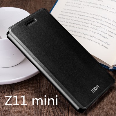 ZTE Nubia z11 mini case cover MOFi original ZTE z11 mini flip case PU leather stand holder kickstand mount capa coque funda 5.0" 