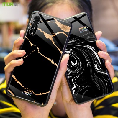 Huawei P20 Case Huawei P20 Pro Case Mofi Hard Tempered Glass Phone Case