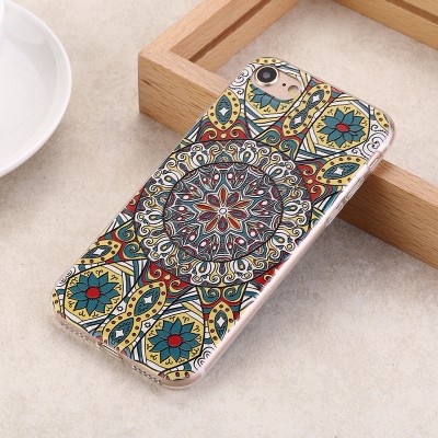 Phone Cases For iphone For iphone 7 plus case for iphone 7 case cover TPU soft MOFi original Bohemia flower pattern cute back case silicone ultra 7 7P 