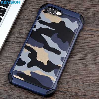 Phone Case For OPPO R11 R11 Plus Army Camouflage 2 in1 Pattern PC+TPU Armor Anti-knock Protective Back Cover For R11 Plus