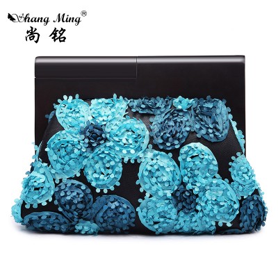 Sexy Bags Fashion 2019 Hot Sale Women Party Handbags Day Clutches Silk Shells Floral Sexy Ladies Evening Bags