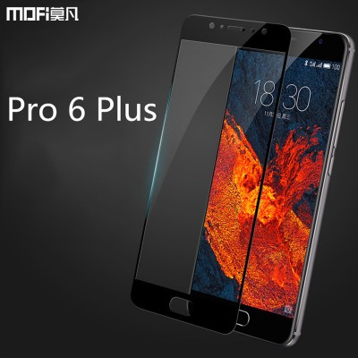 meizu pro 6 plus glass tempered glass MOFi original meizu pro6 plus glass full cover screen protector pro6 plus protective glass 