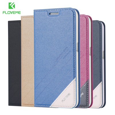 Luxury PU Leather Phone Case For Samsung Galaxy S8 S7 S6 Edge Plus S5 Note 5 Note 4 Flip Wallet Card Slot Phone Case Cover