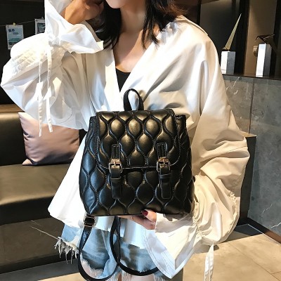 2019 New Fashion Small Women Backpack Casual PU Leather Female Womens backpack for teenage girls school bag backpack