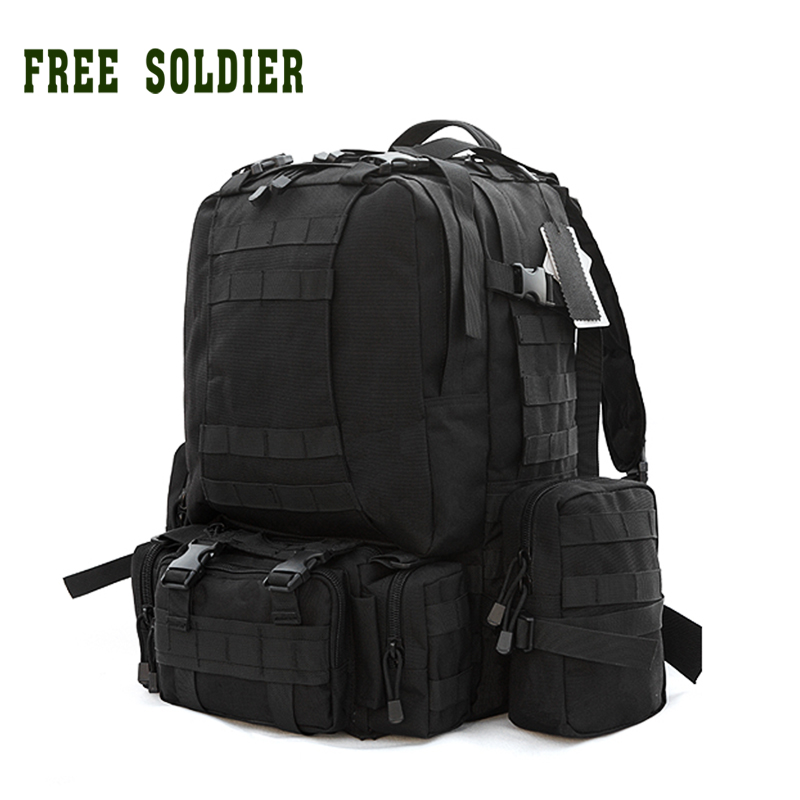 Men's Nylon Shoulder Backpack Rucksack Military Tactical Outdoor Laptop Book Bag