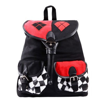 Cosplay Bag New DC Satchel Suicide Squad Comics Harley Quinn Knapsack Cosplay Backpack Comics Batman School Bag