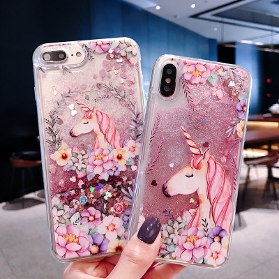 Cute Cartoon Unicorn Flamingo Phone Case For OPPO F1S F3 F5 F7 F9 R9 R9S R11 R11S Plus R15 R17 Pro Case