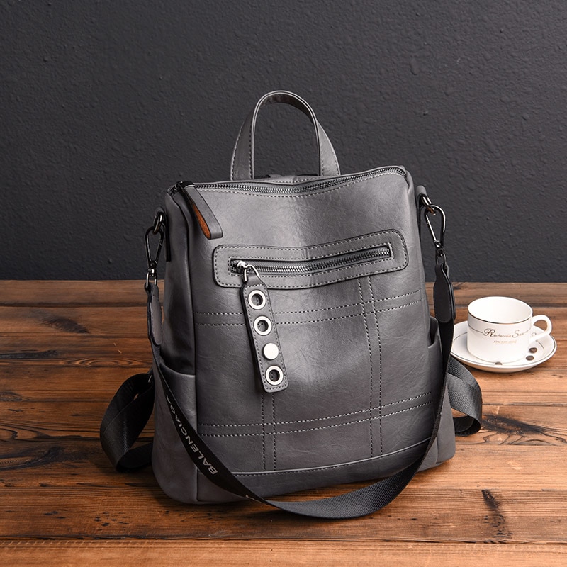 2019 Designer Backpacks Women Leather Backpacks Female School Bags
