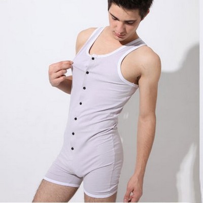 Cotton Men Tank Top Men Mens Home wear Onesies Sexy Top Tees Sleeveless home Sweatshirts