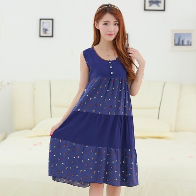 night dress blue