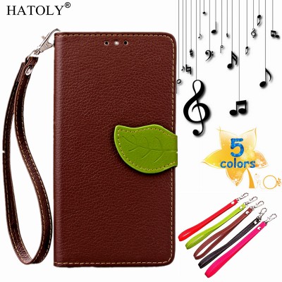 For Xiaomi Redmi Note 3 Flip Case 5.5" Leaf Leather Wallet Case for Redmi Note 3 Pro Wallet Cover Phone Shell Card Holder