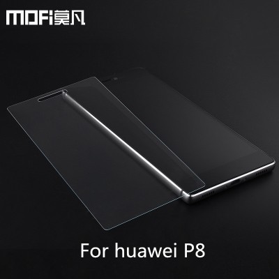 MOFi Case for huawei p8 glass MOFi original Ascend P8 GRA tempered glass HD screen protector cover 9H 2.5d front anti-explosion guard