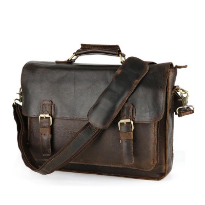 Men Bags Luxury Italian Real Leather Retro Shoulder Bag Messenger Genuine Crossbody Male Handbag Tote Laptop Briefcase 