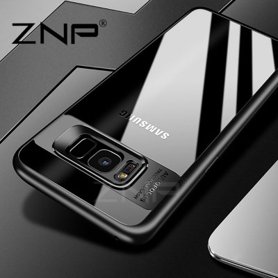 Designer Samsung Case Phone Cases for Samsung Galaxy S8 S8 Plus Transparent PC & TPU Slim Case for Samsung S8 Plus S8 Cover Case