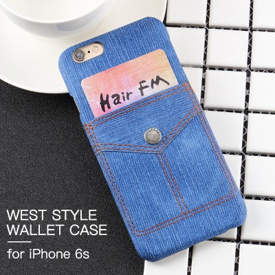 Phone Cases For iphone For iphone 6 case cover for iphone 6s back cover case MOFi original creativity originality unique Special cowboys jeans denim 