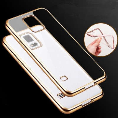 Ultra Thin Soft Plating Clear TPU Case for Samsung Galaxy S5 S6 S7 S8 Edge Plus On5 On7 C5 C7 C9 Pro Note 4 5 7 8 G530