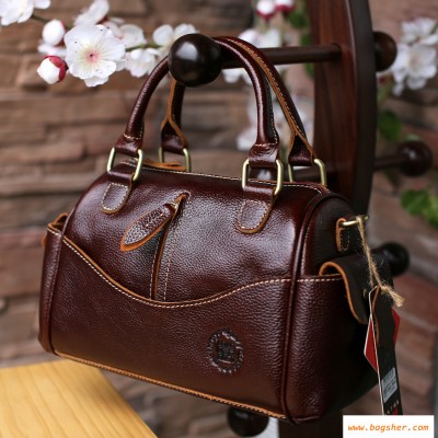 Brown Leather Handbag