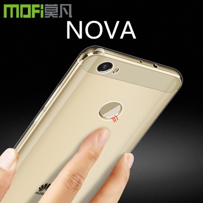 huawei NOVA case silicon soft tpu back cover mofi original transparent cover clear ultrathin huawei nova cover sillion 5 inch Phone Cases For huawei 