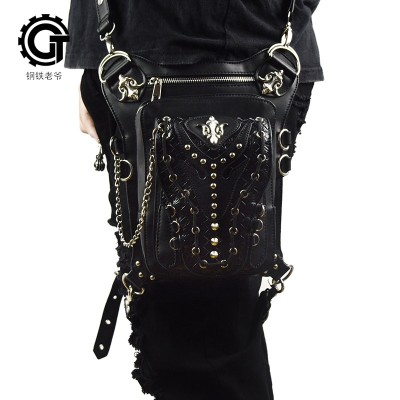 SteelMaster Steampunk Leg Bags|Steampunk Thigh Bags Steampunk Messenger ...