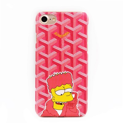 cartoon phone cases French Goyar Simpson Cartoon Phone Cases For iPhone 5 SE Case Cute Plastic Celular Cover For IPhone 6s 6sPlus 7 7Plus cartoon cases