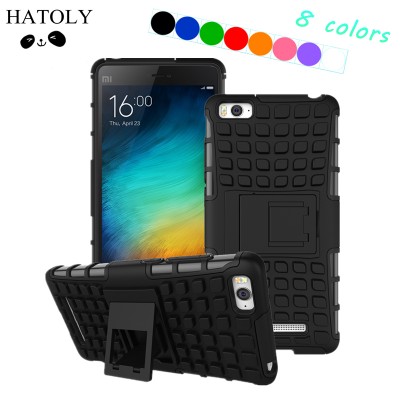 For Cover Xiaomi Mi4c Case Heavy Duty Hard Silicone Rubber Phone Case For Xiaomi Mi4i Case For Xiaomi Mi4c Mi 4i Mi 4C