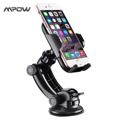 Mobile Cell Phone Holder for Car Steering-Wheel MCM12 Mpow Car Mount Grip Pro 2 Dashboard Adjustable Car Phone Holder Universal Cradle Windshield Holder Cradle