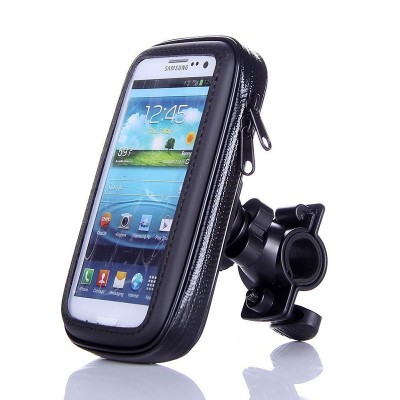 WaterProof Pouch Case Bag Bicycle Bike Mount Holder for Iphone6 Plus  for Samsung N7100/i9220/N7000 and other Mobile Cell Phones