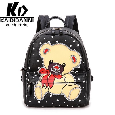 2019 backpack women cute bear mini backpack women shoulder backpack 20pcs/lot 